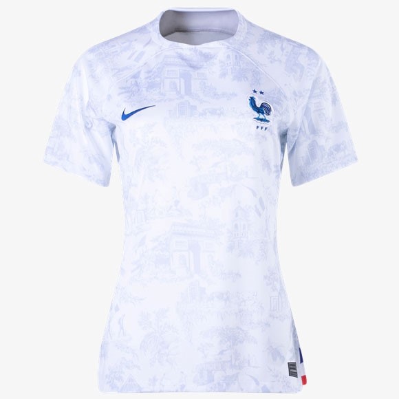 Camiseta Francia 2ª Kit Mujer 2022 2023